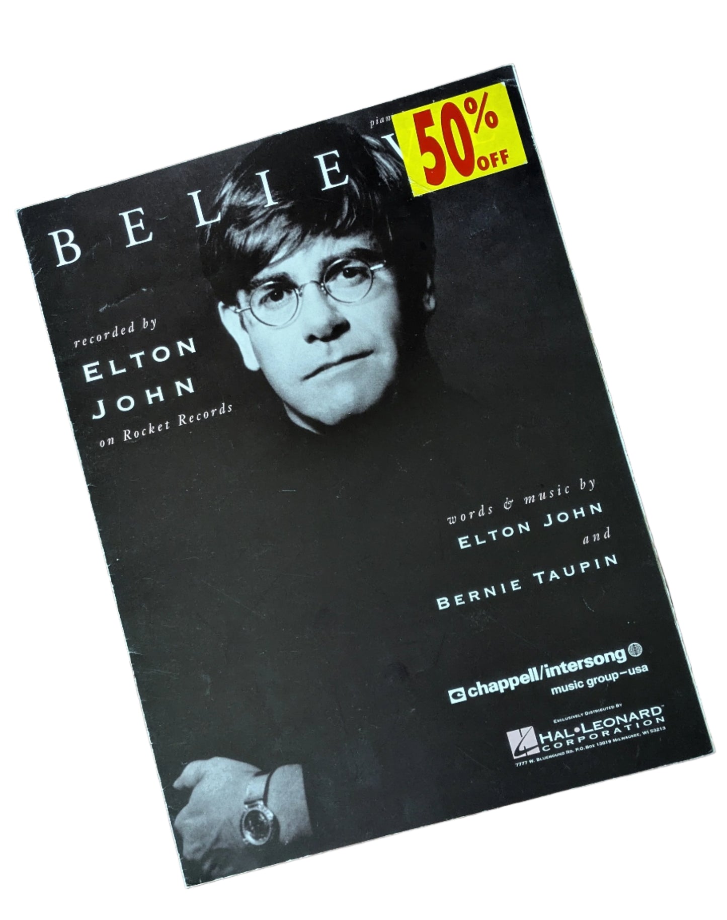 Elton John Sheet Music - Believe (1995)