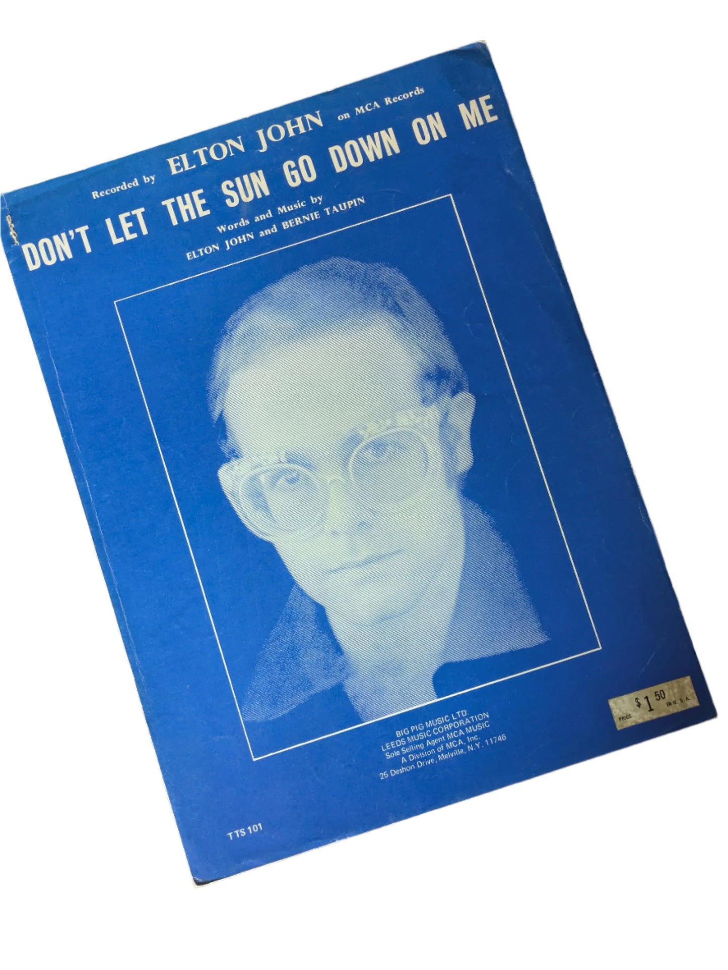 Elton John Sheet Music – “Don’t Let the Sun Go Down on Me”