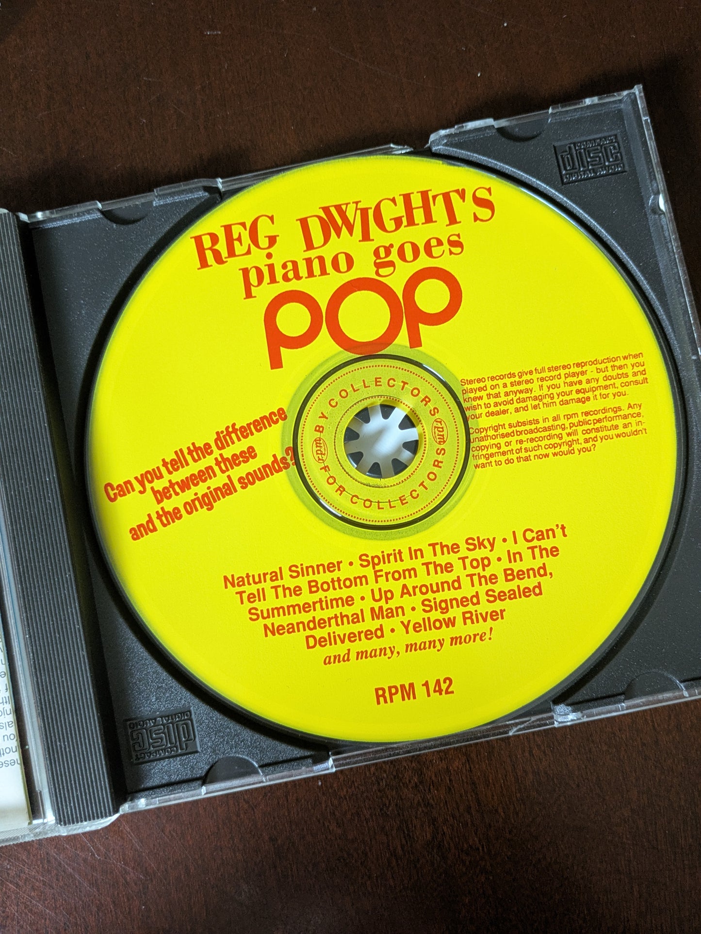 Reg Dwight’s Piano Goes Pop CD – Rare Early Elton John Recordings (1969–1970)