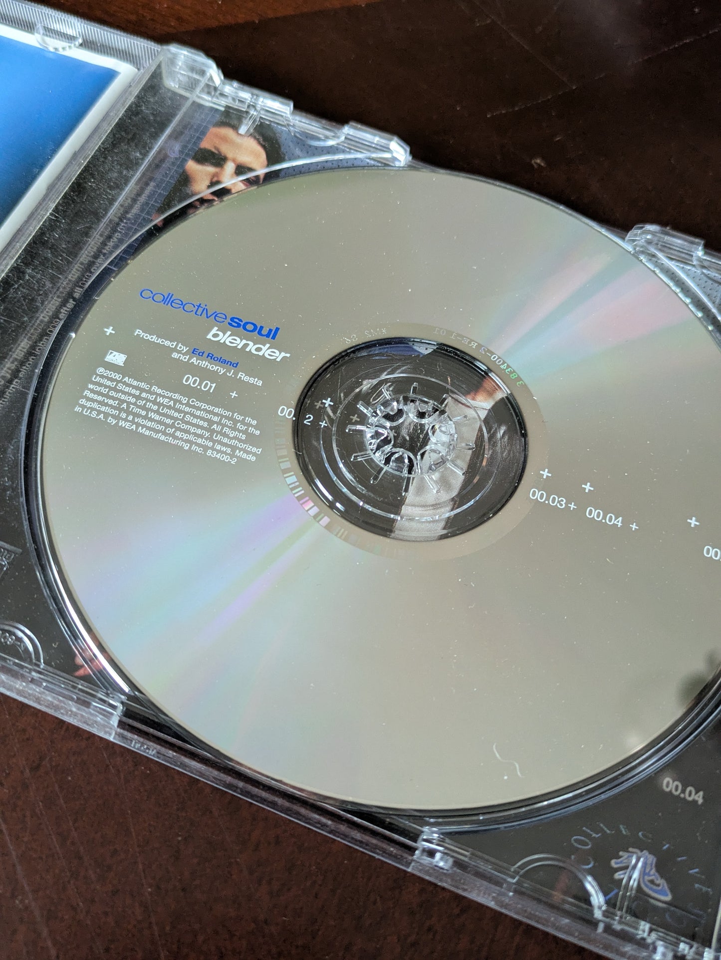 Collective Soul – Blender (2000 CD) ft. Elton John on Track 8 “Perfect Day” – Rare Collab