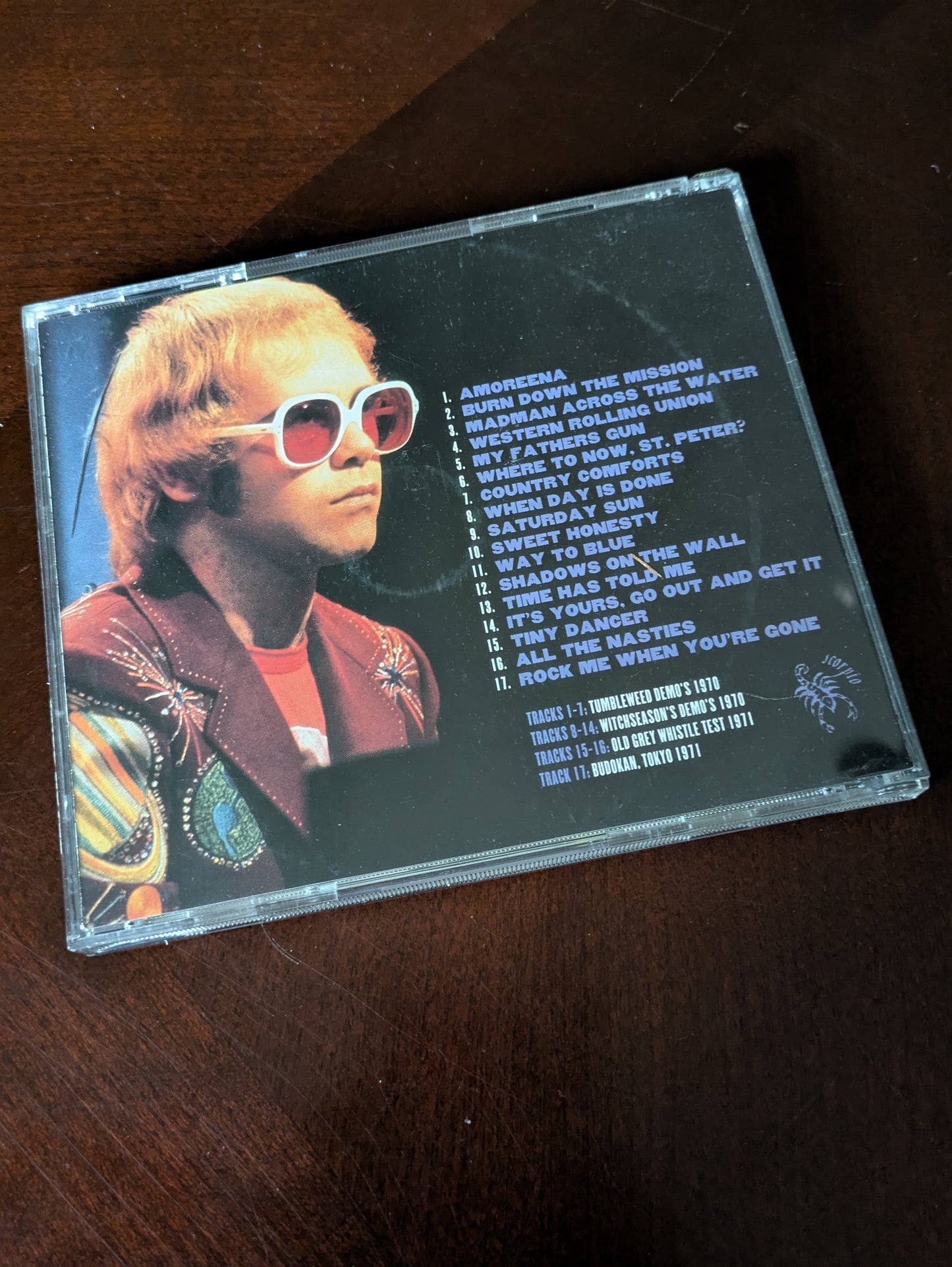 Elton John “Tumbleweed Collection” CD – 17 Unreleased Tracks (1970–1971 Studio Sessions)