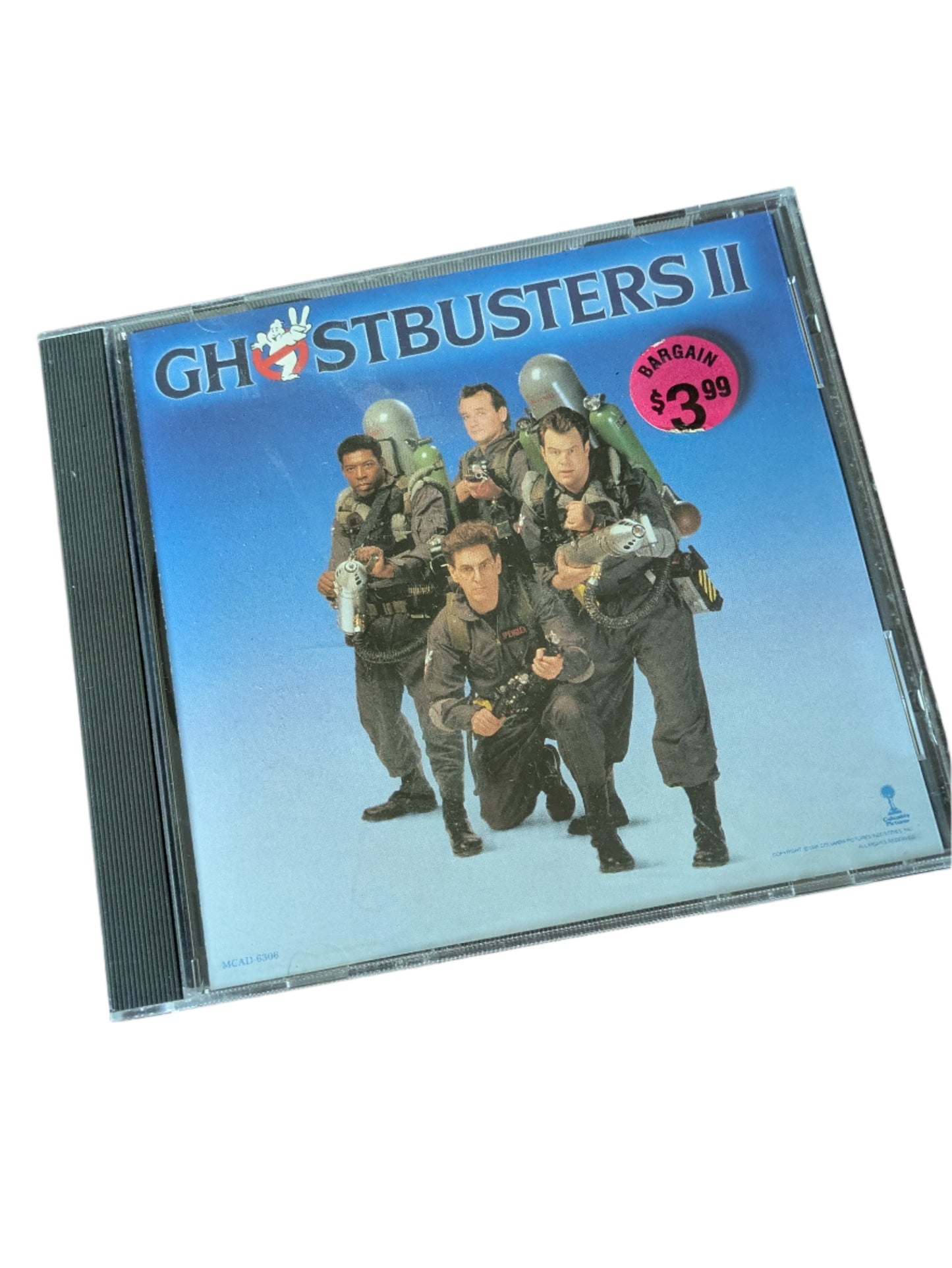 Ghostbusters II Soundtrack CD (1989) – Features Elton John Track #8 “Love Is a Cannibal”