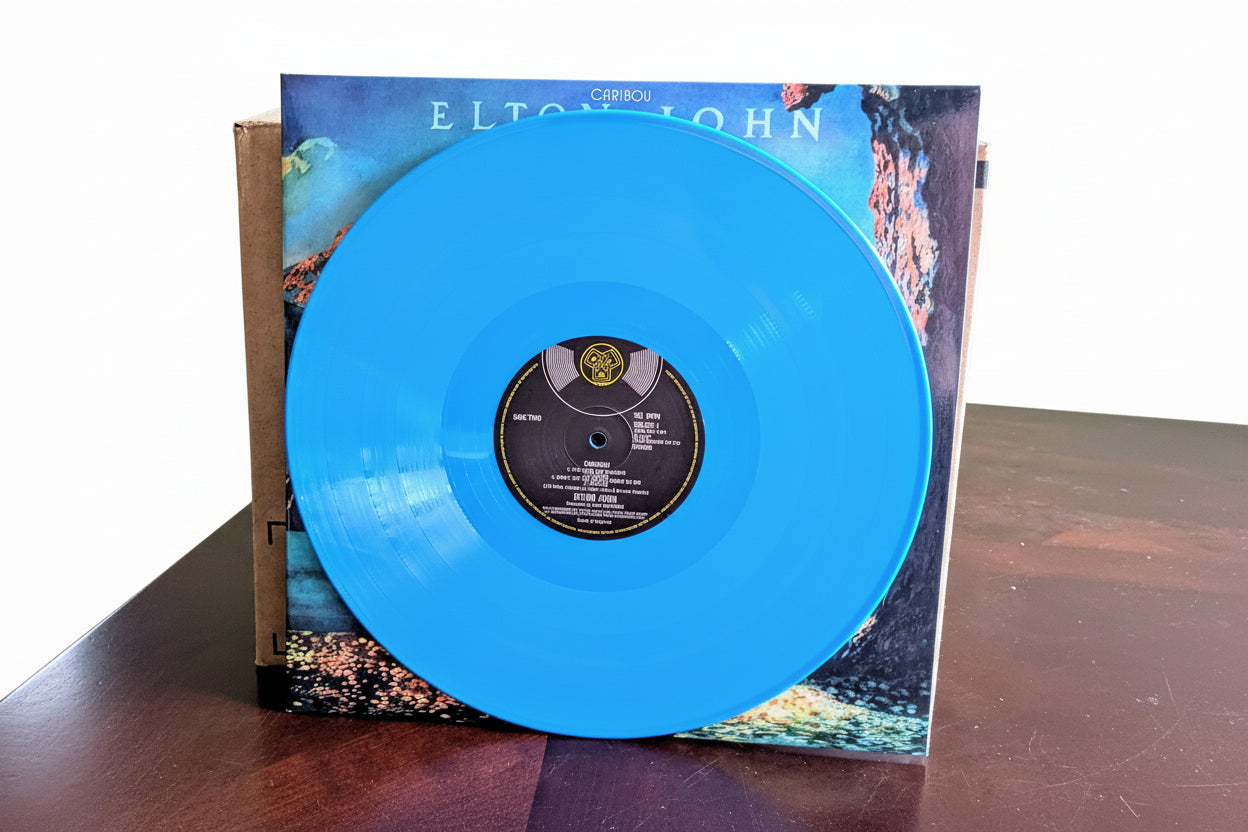 Elton John “Caribou” RSD 2024 Limited Edition 2LP – Blue Colored Vinyl, Sealed
