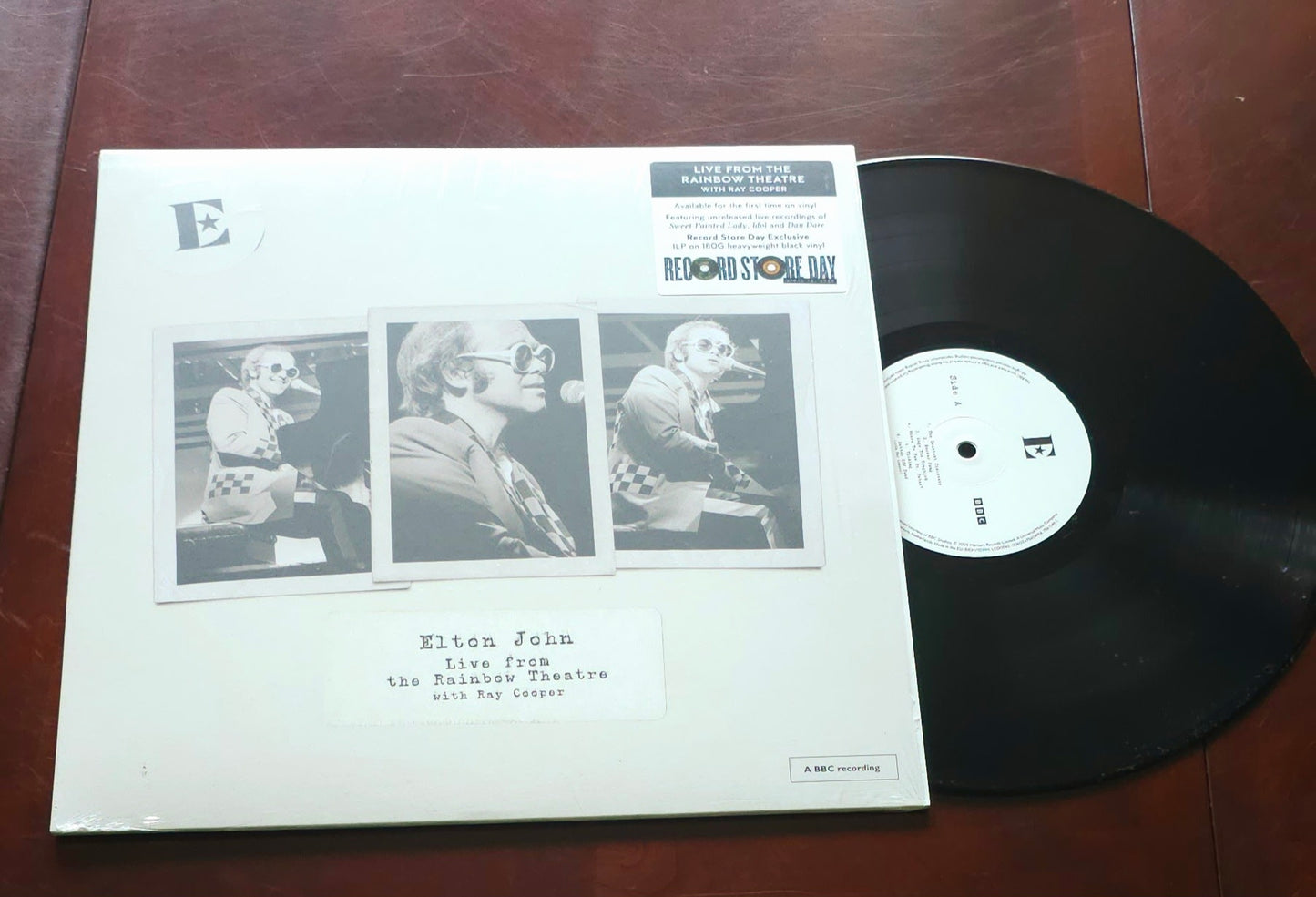 Elton John “Live from the Rainbow Theatre” RSD 2025 Exclusive Vinyl – with Ray Cooper