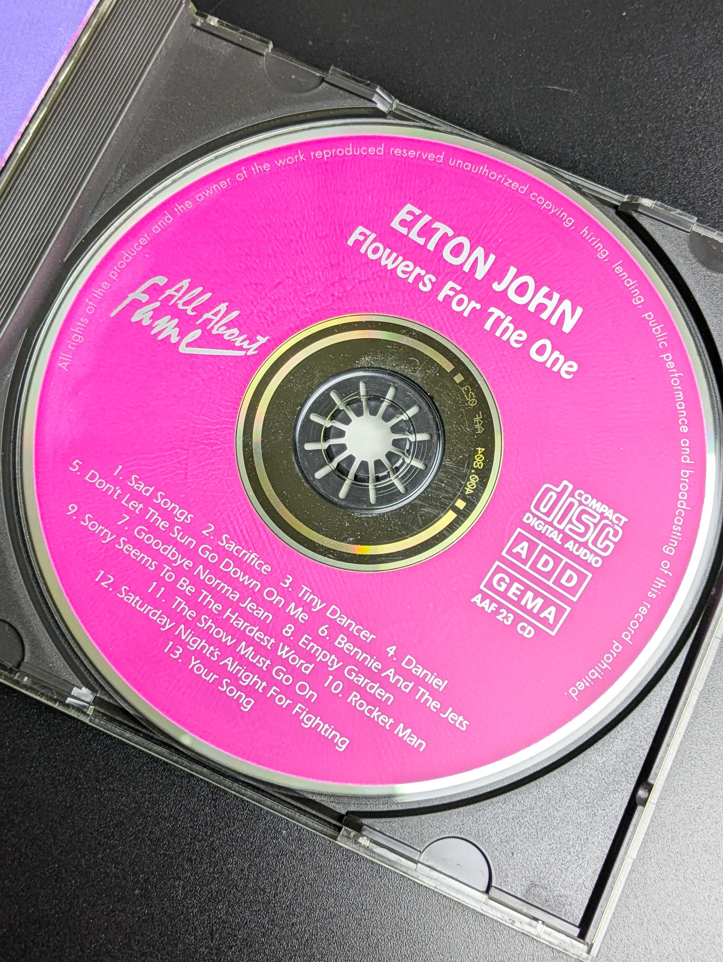 Elton John - Flowers for the One | 13-Track Live Europe Recording (1993)