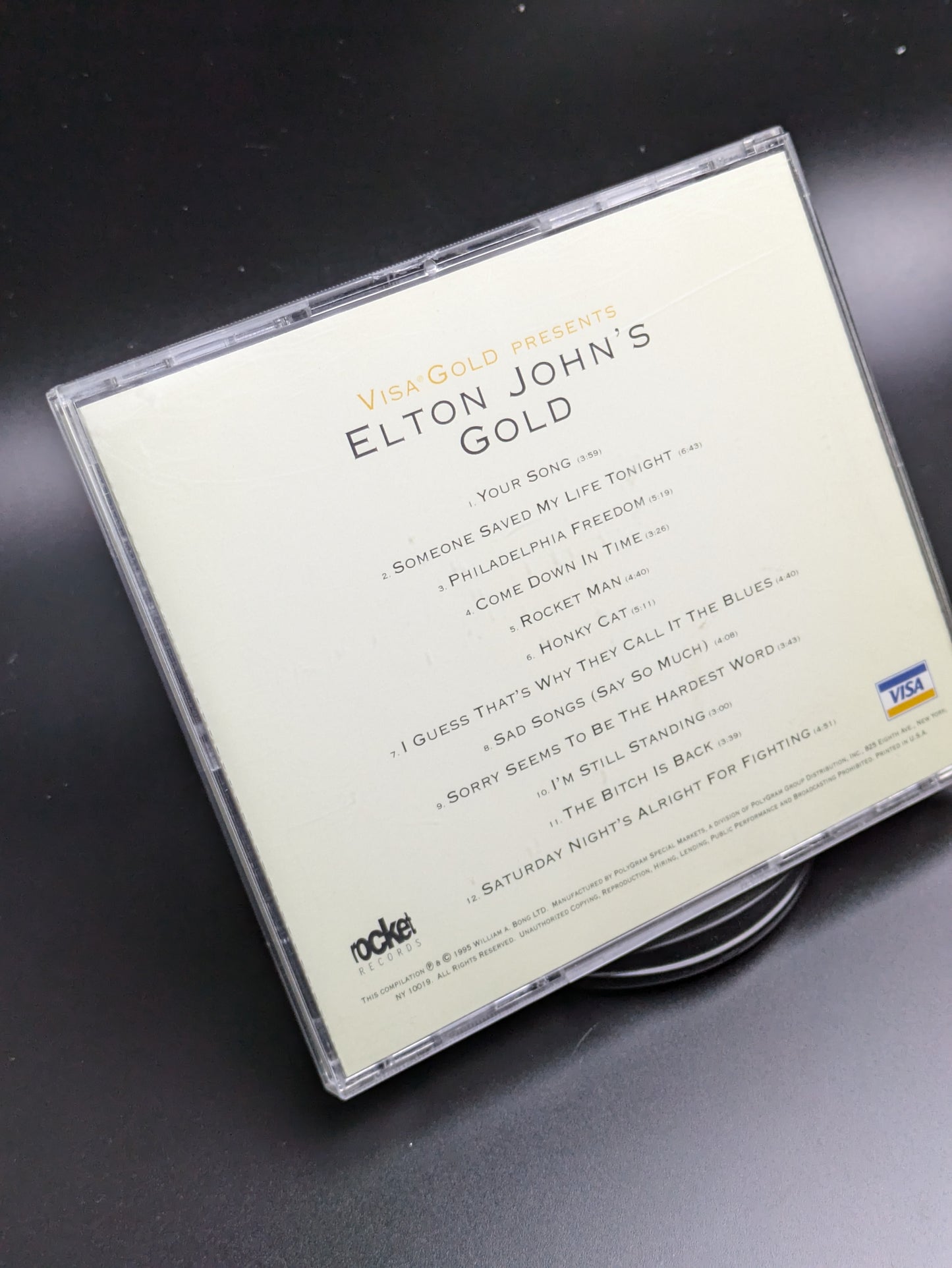 Elton John's Gold - Limited 1999 Credit Card Edition (12 Tracks)