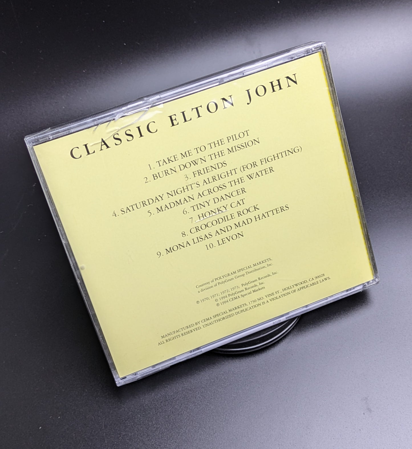 Classic Elton John – Exclusive McDonald's USA Release (10 Tracks)