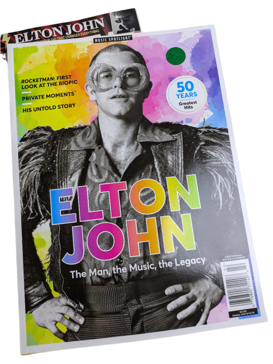 Elton John Music Spotlight magazine, 2019