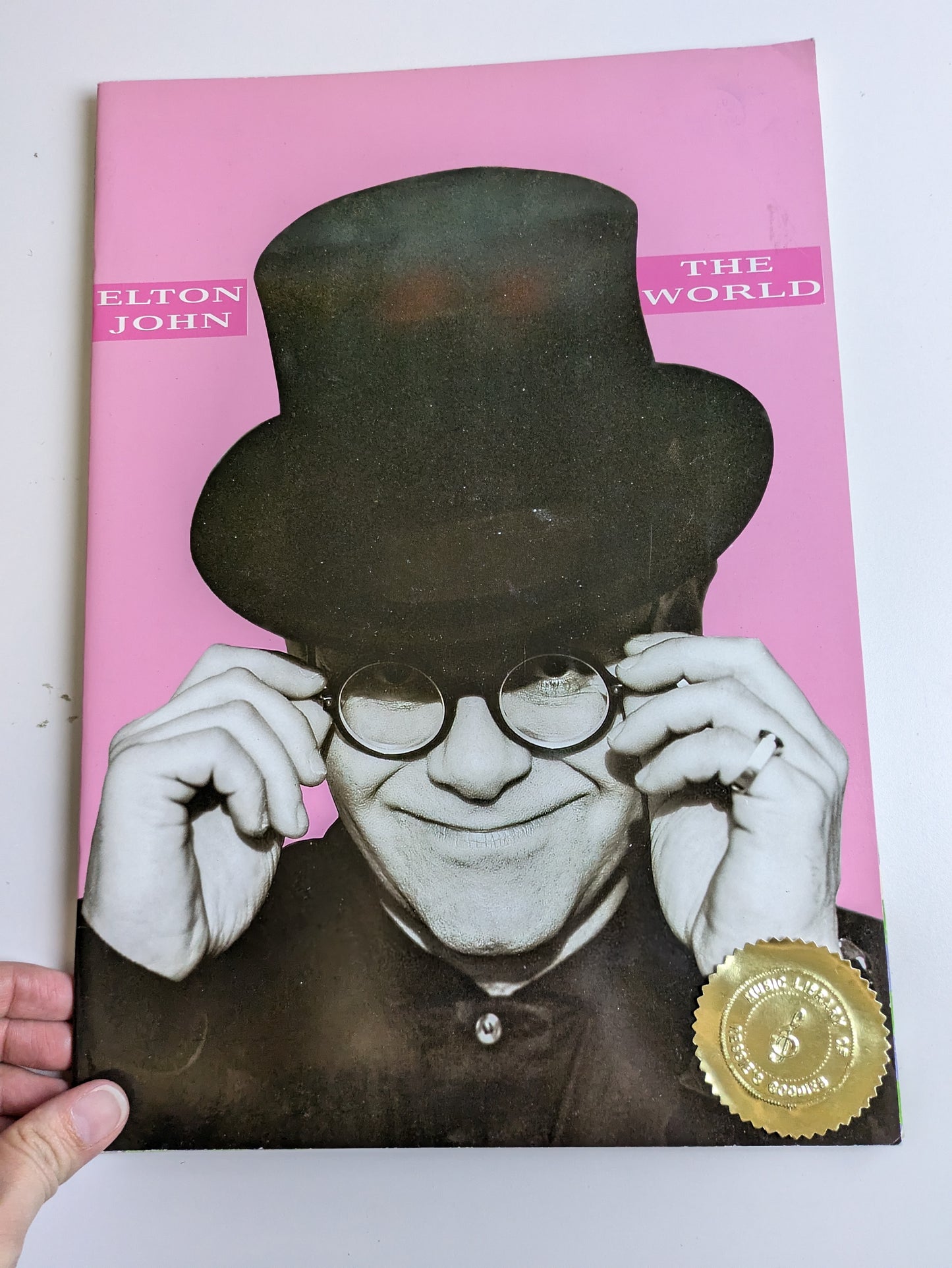 Elton John World Tour 1989-1990 USA Tour Program