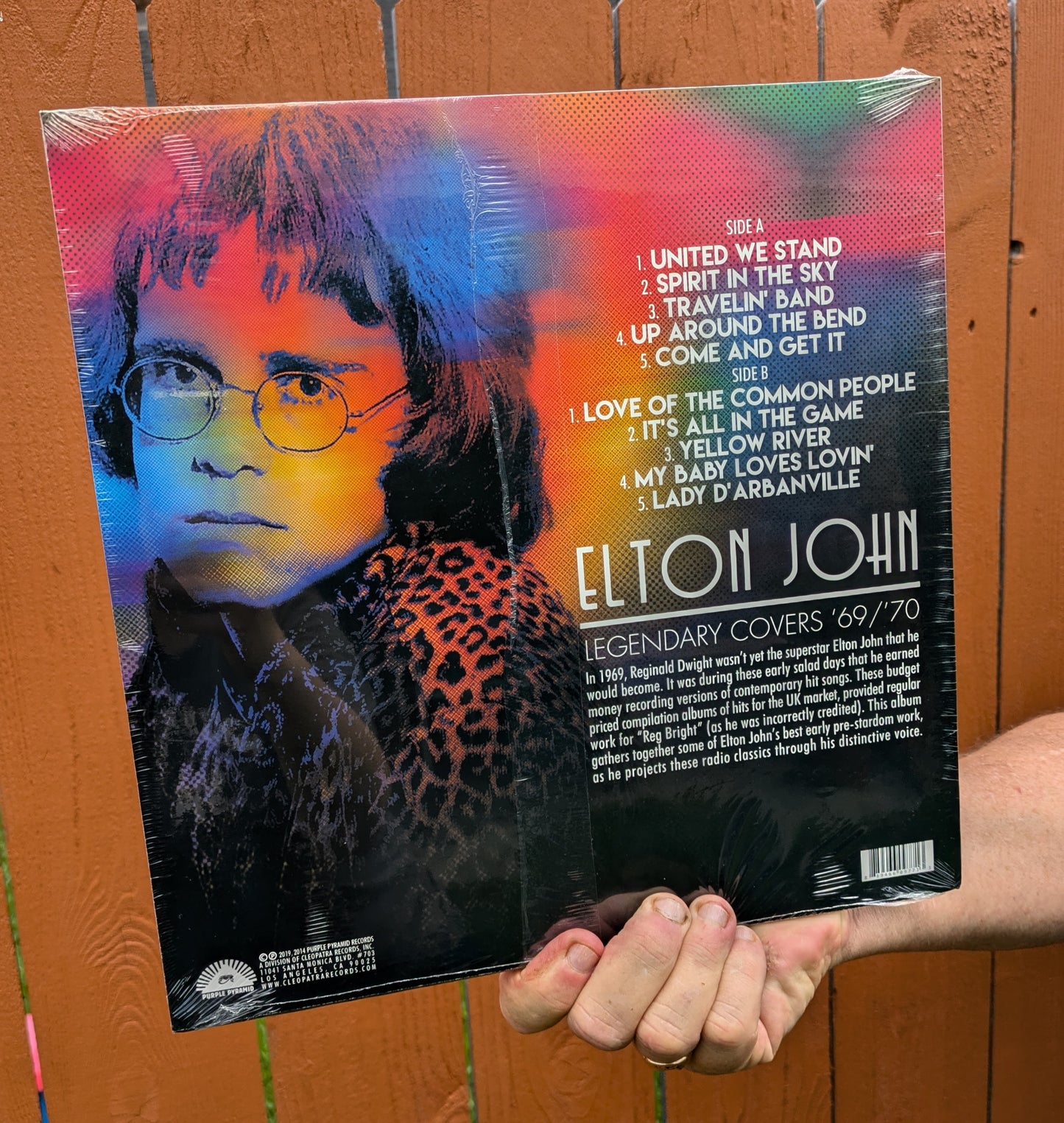 Elton John Legendary Covers 69/70 - Limited Edition Splatter Vinyl